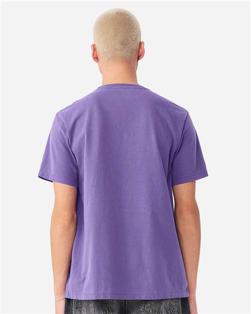 BELLA + CANVAS Unisex Heavyweight Garment-Dyed Tee 4810GD - Washed Purple