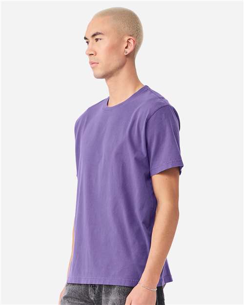 BELLA + CANVAS Unisex Heavyweight Garment-Dyed Tee 4810GD - Washed Purple
