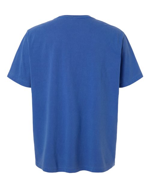 BELLA + CANVAS Unisex Heavyweight Garment-Dyed Tee 4810GD - Washed Royal Blue