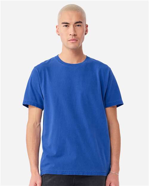 BELLA + CANVAS Unisex Heavyweight Garment-Dyed Tee 4810GD - Washed Royal Blue