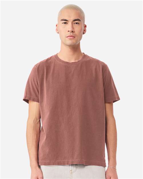 BELLA + CANVAS Unisex Heavyweight Garment-Dyed Tee 4810GD - Washed Chestnut