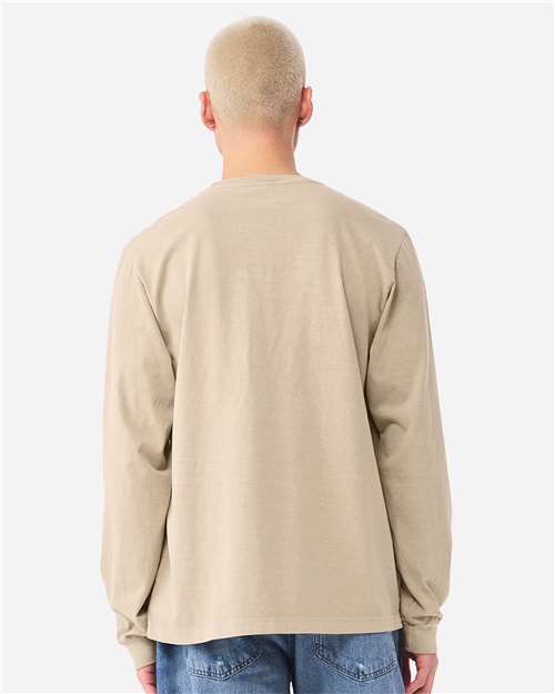 BELLA + CANVAS Unisex Heavyweight Garment-Dyed Long Sleeve Tee 4851GD