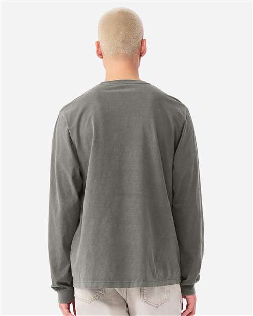 BELLA + CANVAS Unisex Heavyweight Garment-Dyed Long Sleeve Tee 4851GD