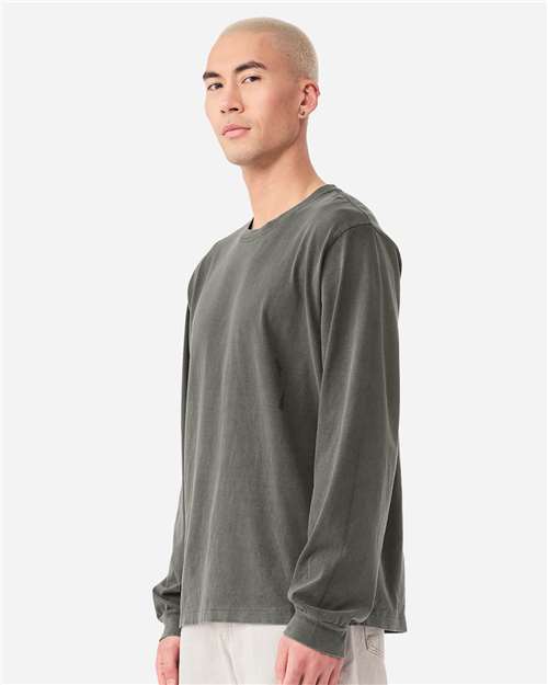 BELLA + CANVAS Unisex Heavyweight Garment-Dyed Long Sleeve Tee 4851GD