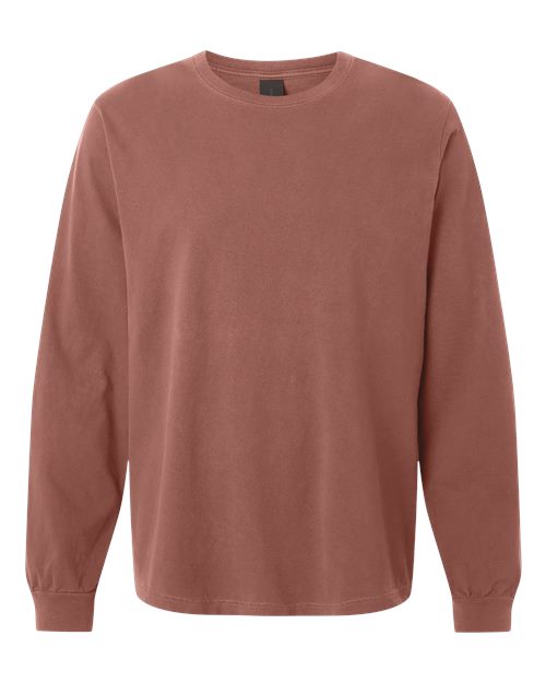 BELLA + CANVAS Unisex Heavyweight Garment-Dyed Long Sleeve Tee 4851GD