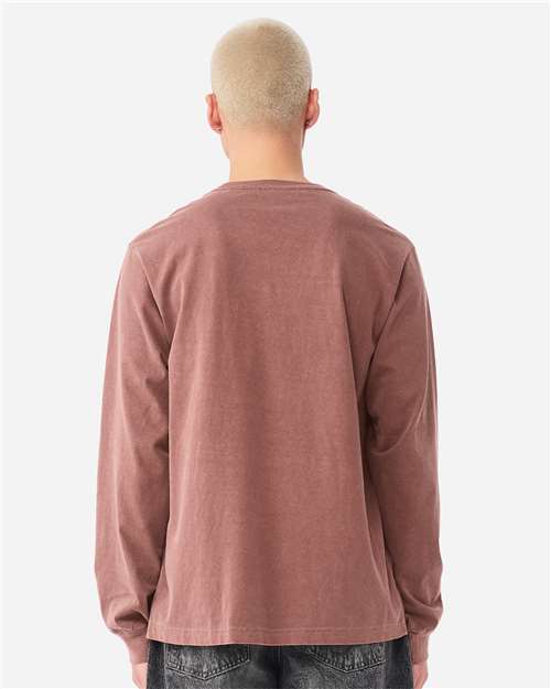 BELLA + CANVAS Unisex Heavyweight Garment-Dyed Long Sleeve Tee 4851GD