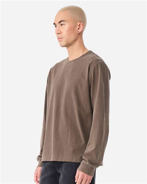 BELLA + CANVAS Unisex Heavyweight Garment-Dyed Long Sleeve Tee 4851GD