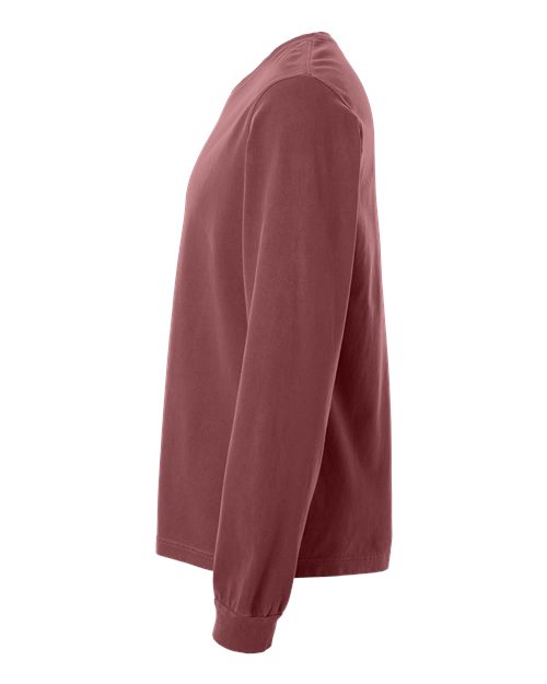 BELLA + CANVAS Unisex Heavyweight Garment-Dyed Long Sleeve Tee 4851GD
