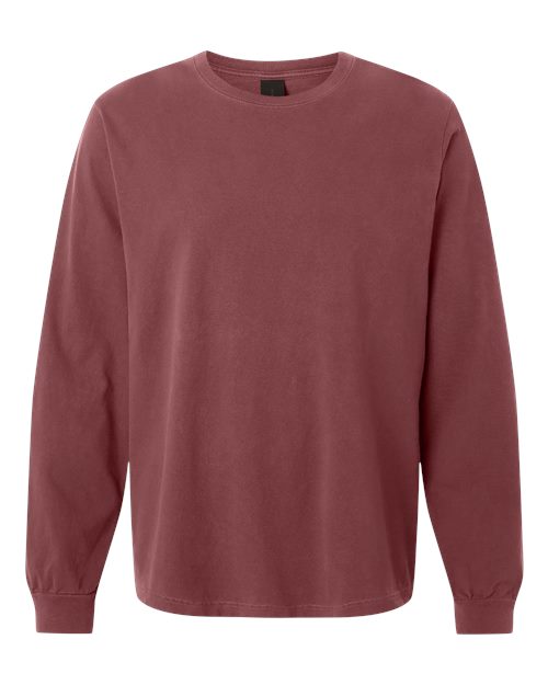 BELLA + CANVAS Unisex Heavyweight Garment-Dyed Long Sleeve Tee 4851GD