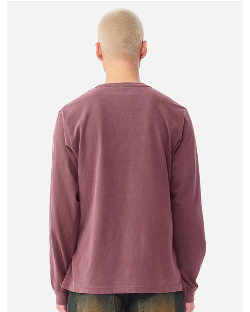 BELLA + CANVAS Unisex Heavyweight Garment-Dyed Long Sleeve Tee 4851GD