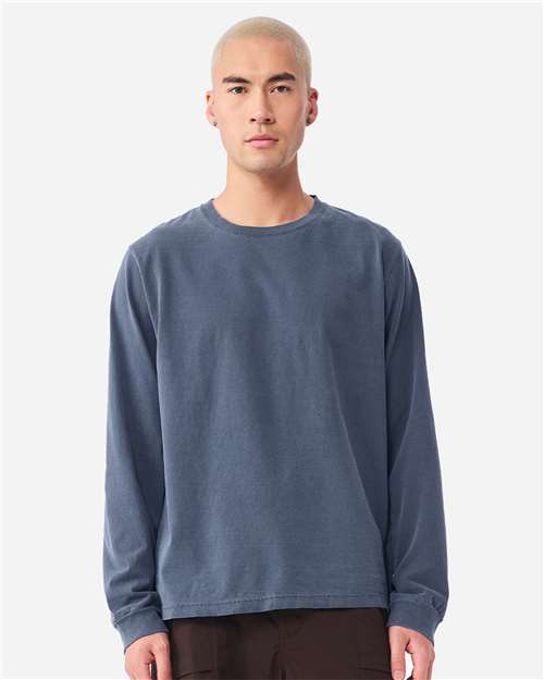 BELLA + CANVAS Unisex Heavyweight Garment-Dyed Long Sleeve Tee 4851GD