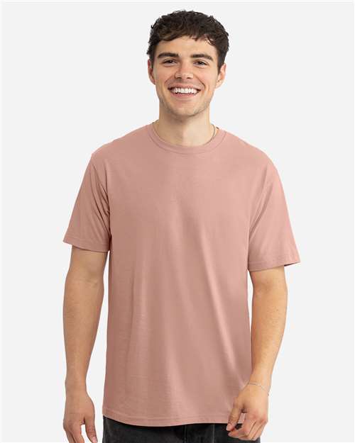 Next Level Men's Ideal Jersey T-Shirt 1810 - Desert Pink