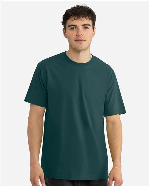 Next Level Men's Ideal Jersey T-Shirt 1810 - Forest Green