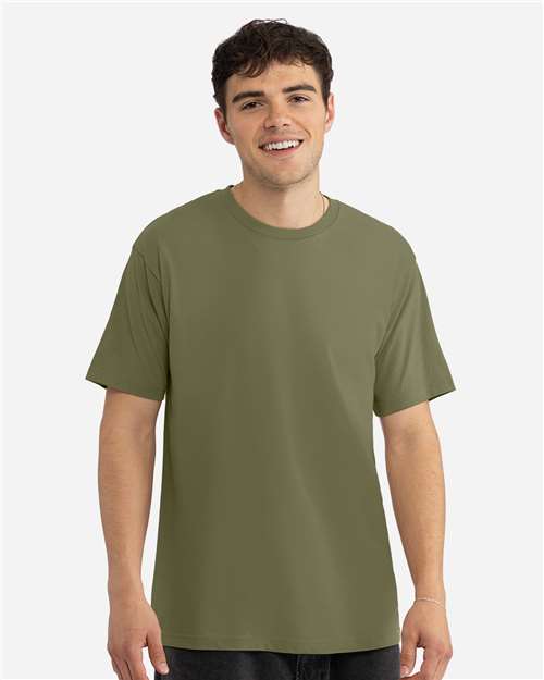 Next Level Men's Ideal Jersey T-Shirt 1810 - Military Green