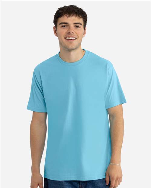 Next Level Men's Ideal Jersey T-Shirt 1810 - Pacific Blue