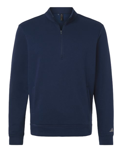 Adidas Men's Elevated Fleece Quarter-Zip Pullover A721