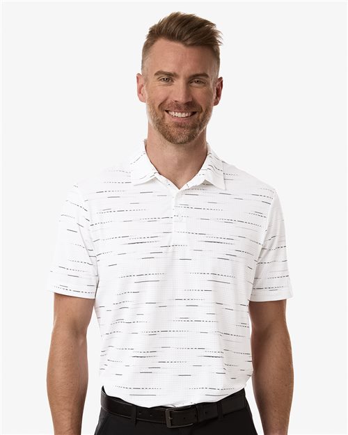 Adidas Men's Ultimate365 Mesh Glimmer Print Polo A2015