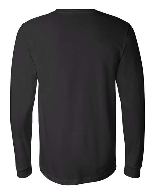 BELLA + CANVAS Unisex Jersey Long Sleeve Tee 3501 - Black