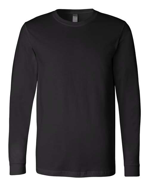 BELLA + CANVAS Unisex Jersey Long Sleeve Tee 3501 - Black