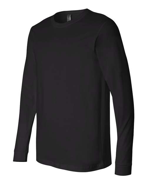 BELLA + CANVAS Unisex Jersey Long Sleeve Tee 3501 - Black