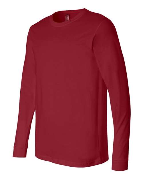 BELLA + CANVAS Unisex Jersey Long Sleeve Tee 3501 - Cardinal