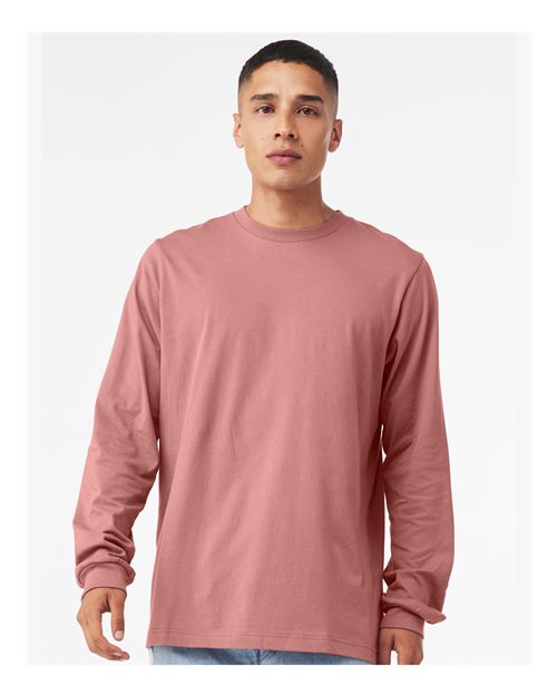 BELLA + CANVAS Unisex Jersey Long Sleeve Tee 3501 - Mauve
