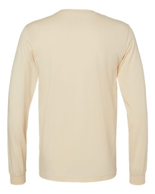 BELLA + CANVAS Unisex Jersey Long Sleeve Tee 3501 - Soft Cream