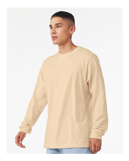 BELLA + CANVAS Unisex Jersey Long Sleeve Tee 3501 - Soft Cream