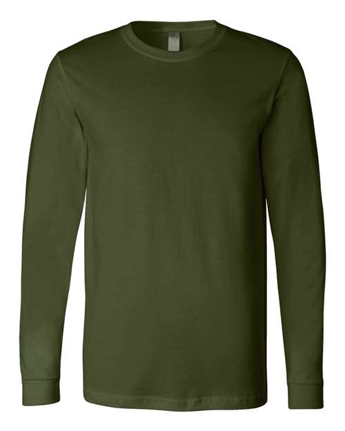BELLA + CANVAS Unisex Jersey Long Sleeve Tee 3501 - Olive