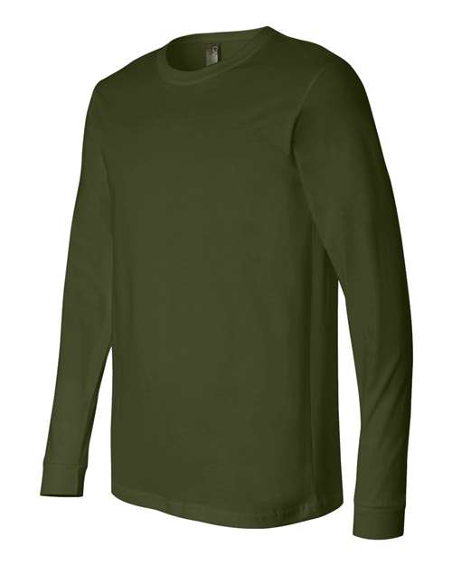BELLA + CANVAS Unisex Jersey Long Sleeve Tee 3501 - Olive