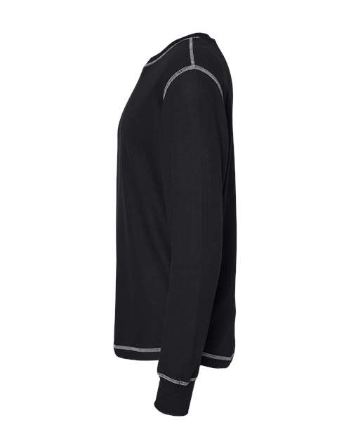 J. America Men's Vintage Thermal Long Sleeve T-Shirt 8238