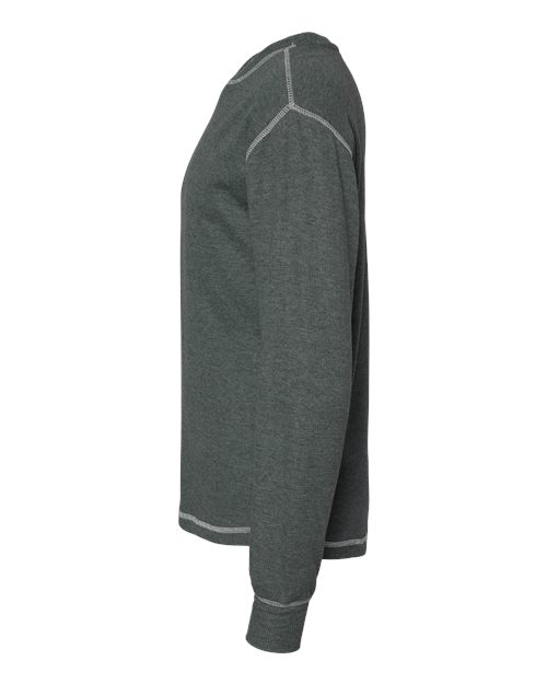 J. America Men's Vintage Thermal Long Sleeve T-Shirt 8238