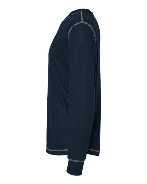 J. America Men's Vintage Thermal Long Sleeve T-Shirt 8238