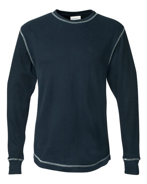 J. America Men's Vintage Thermal Long Sleeve T-Shirt 8238