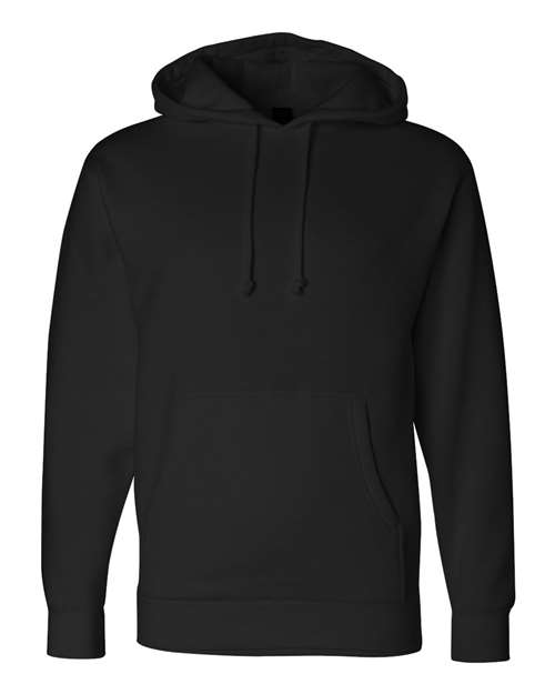 Independent Trading Co. Unisex Heavyweight Hooded Sweatshirt IND4000 - Black