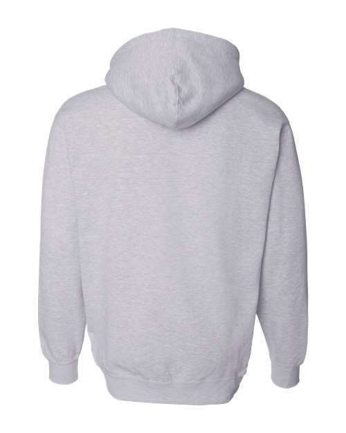 Independent Trading Co. Unisex Heavyweight Hooded Sweatshirt IND4000 - Grey Heather