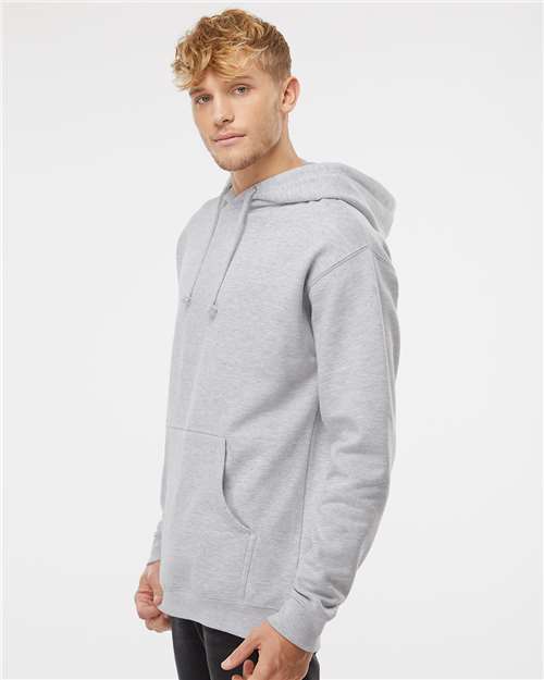 Independent Trading Co. Unisex Heavyweight Hooded Sweatshirt IND4000 - Grey Heather