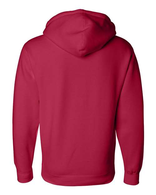 Independent Trading Co. Unisex Heavyweight Hooded Sweatshirt IND4000 - Red