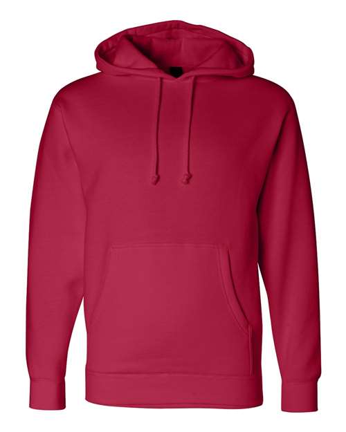 Independent Trading Co. Unisex Heavyweight Hooded Sweatshirt IND4000 - Red