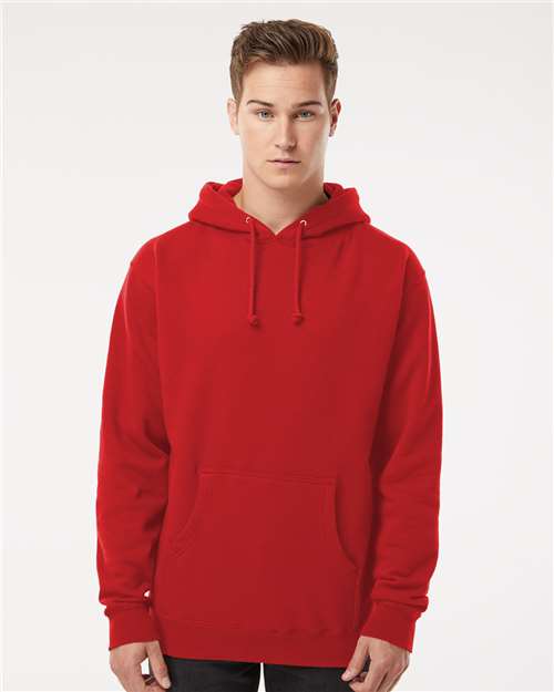 Independent Trading Co. Unisex Heavyweight Hooded Sweatshirt IND4000 - Red