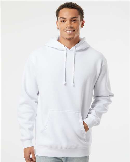 Independent Trading Co. Unisex Heavyweight Hooded Sweatshirt IND4000 - White