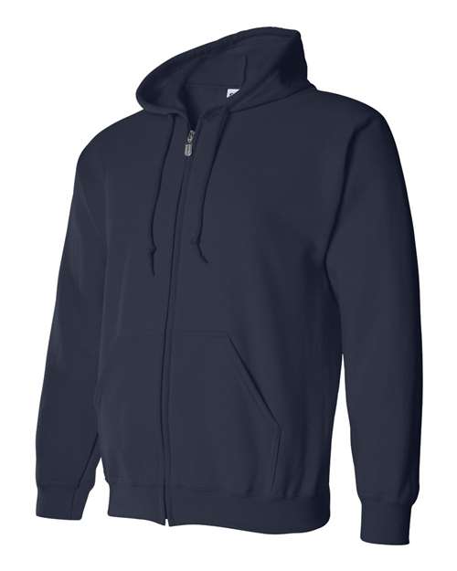 Gildan Unisex Heavy Blend™ Full-Zip Hooded Sweatshirt 18600 - Navy