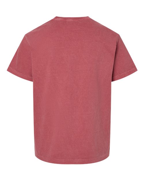Comfort Colors Youth Garment-Dyed Heavyweight T-Shirt 9018 - Crimson