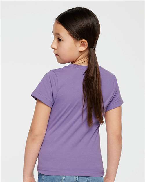 LAT Girls' Fine Jersey Tee 2616 - Lavender