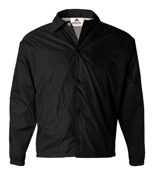 Augusta Sportswear Men's Coach's Jacket 3100 - Black