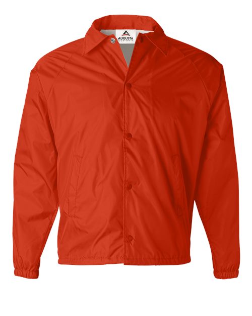 Augusta Sportswear Men's Coach's Jacket 3100 - Orange