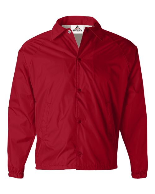 Augusta Sportswear Men's Coach's Jacket 3100 - Red