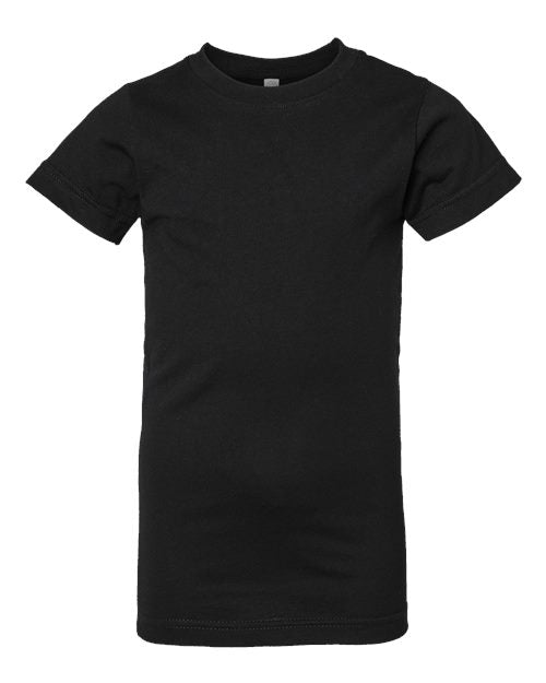 LAT Girls' Fine Jersey Tee 2616 - Black