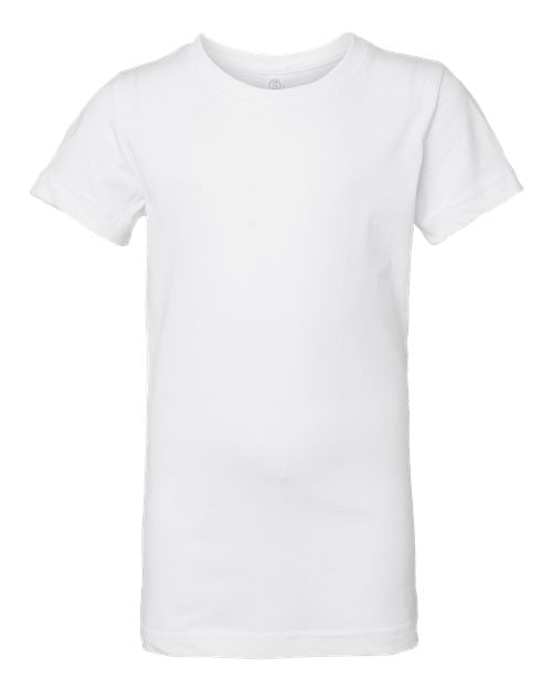 LAT Girls' Fine Jersey Tee 2616 - White