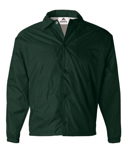 Augusta Sportswear Men's Coach's Jacket 3100 - Dark Green